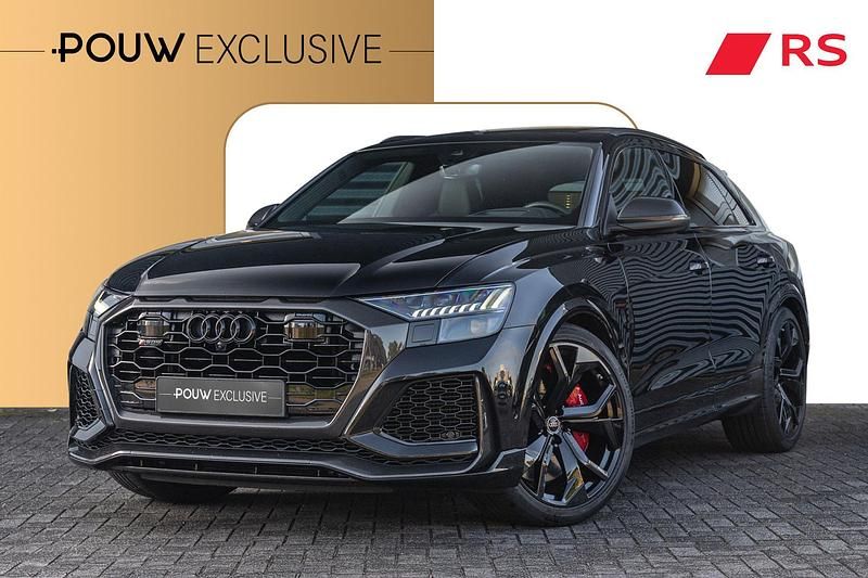 Zwart Gebruikt 2023 Audi RS Q8 Ambiente SUV | € 156.900 (Duur) - Afbeelding 1/4
