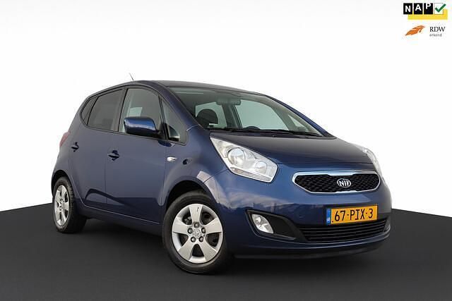 Blauw Occasion 2011 Kia Venga Hatchback | € 4.450 (Eerlijke prijs) - Afbeelding 1/4