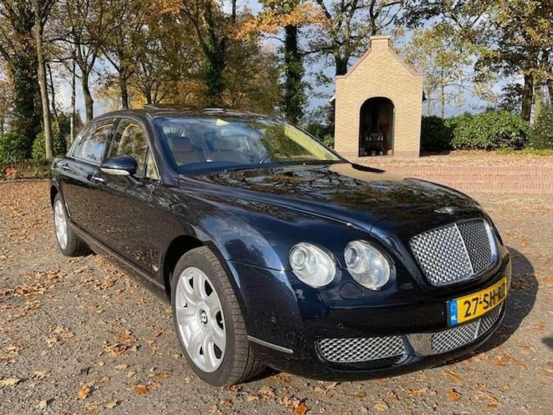 Occasion Bentley Continental Flying Spur 560 PK (411 kW) 2006 Blauw Sedan