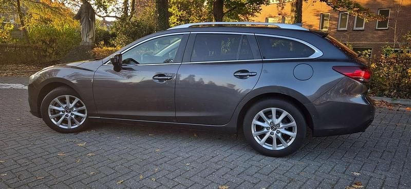 Grijs Gebruikt 2014 Mazda 6 Edition Stationwagen | € 11.000 - Afbeelding 1/4