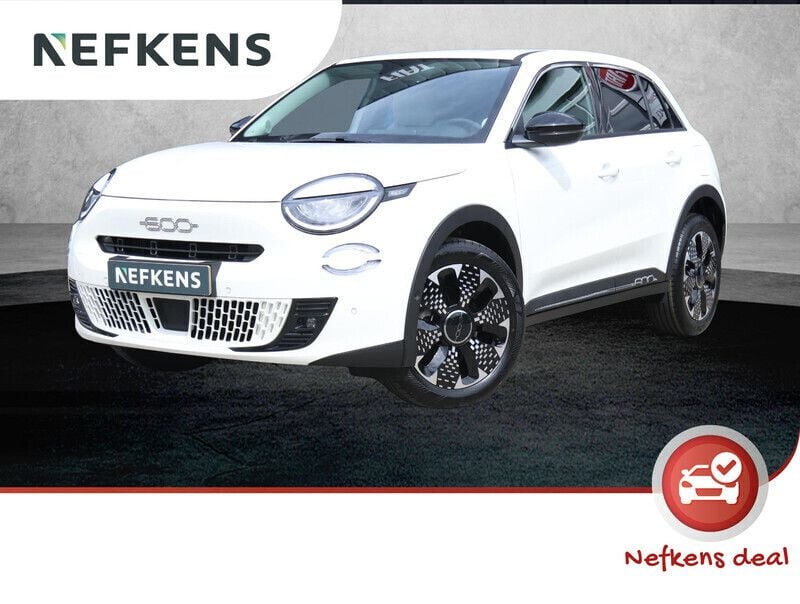 Wit Nieuw 2025 Fiat 600 La Prima SUV | € 33.695 (Eerlijke prijs) - Afbeelding 1/4