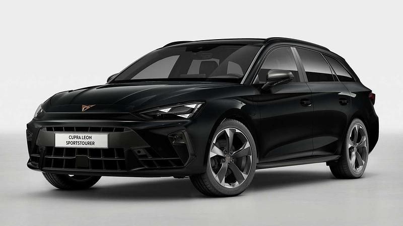 Zwart, metallic lak Nieuw 2025 Cupra Leon Stationwagen | € 47.718 (Eerlijke prijs) - Afbeelding 1/4
