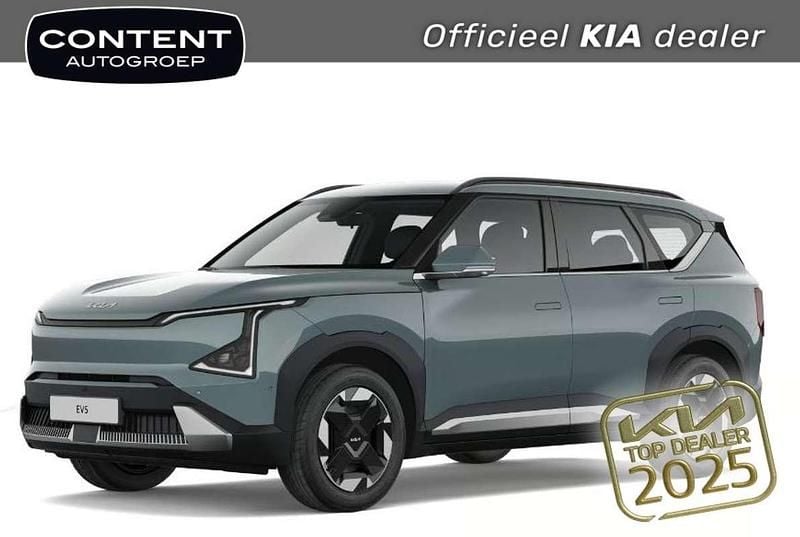 Iceberg green (groen metallic) Nieuw 2025 Kia EV5 2 SUV | € 41.940 - Afbeelding 1/4
