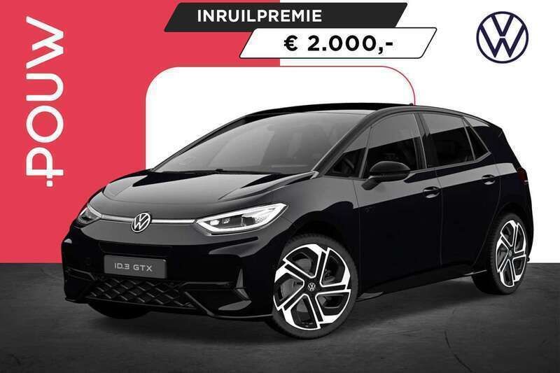 Zwart, metallic lak Nieuw 2025 VW ID.3 GTX Hatchback | € 53.850 - Afbeelding 1/4