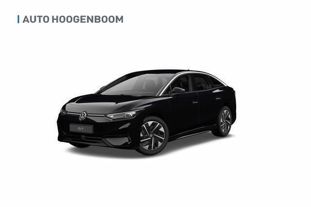 Zwart Nieuw 2024 VW ID.7 Pro Sedan | € 54.205 (Eerlijke prijs) - Afbeelding 1/4