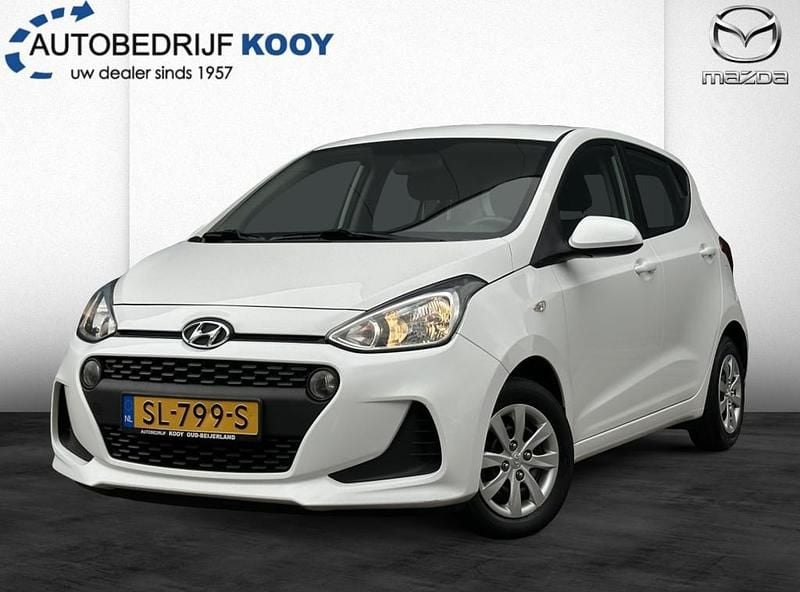 Wit Gebruikt 2018 Hyundai i10 Comfort Hatchback | € 9.445 (Eerlijke prijs) - Afbeelding 1/4
