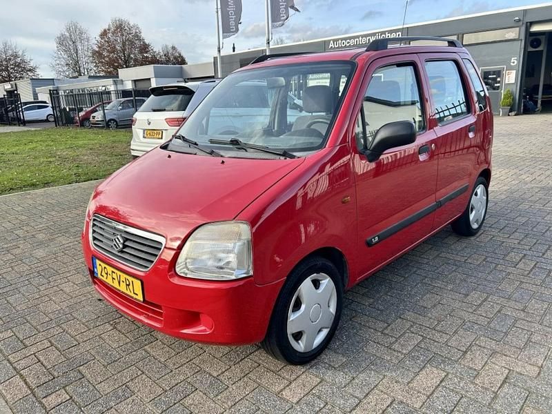 Rood Gebruikt 2000 Suzuki Wagon R+ GL Stationwagen | € 1.750 (Eerlijke prijs) - Afbeelding 1/4