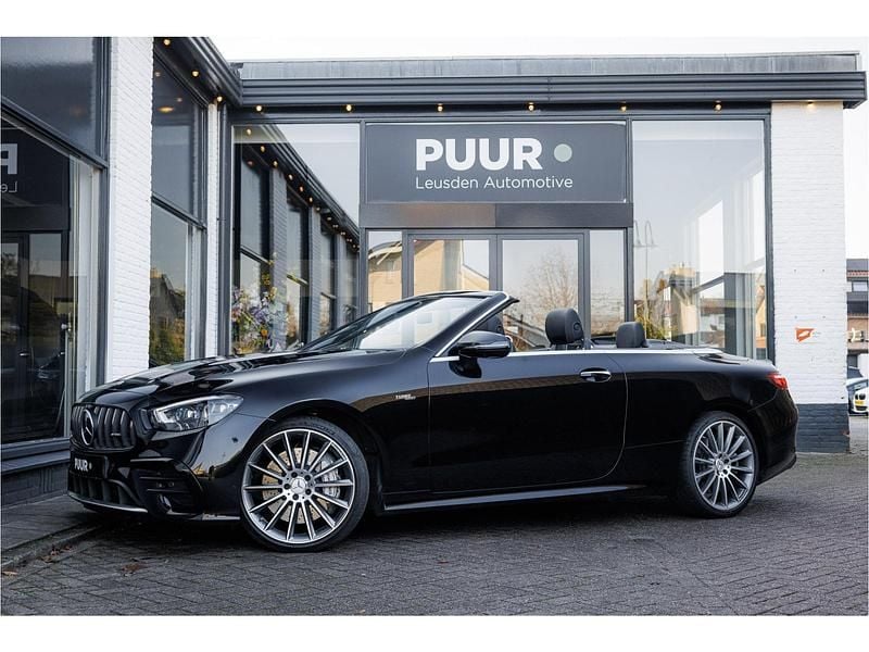 Zwart Occasion 2021 Mercedes E53 AMG AMG Cabriolet | € 79.500 (Eerlijke prijs) - Afbeelding 1/4