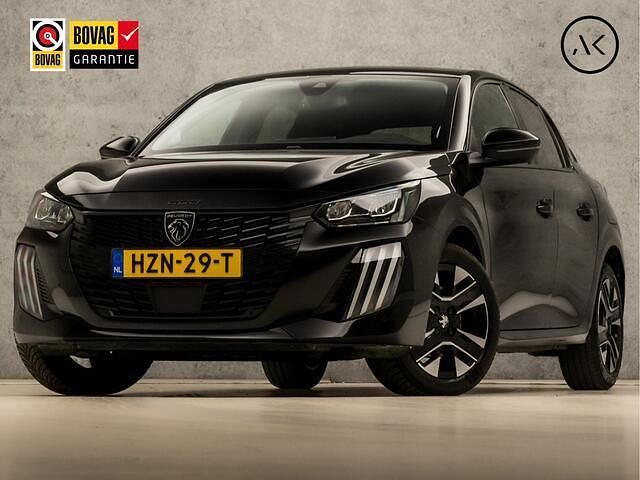 Zwart Gebruikt 2024 Peugeot 208 Allure Hatchback | € 19.945 (Super prijs) - Afbeelding 1/4