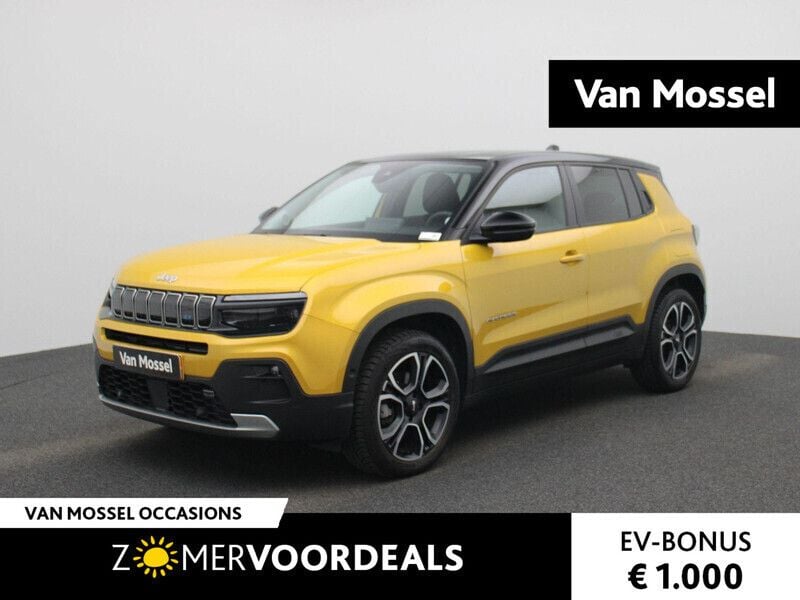 Geel Gebruikt 2023 Jeep Avenger EV SUV | € 25.900 (Goede deal) - Afbeelding 1/4