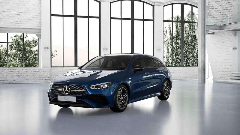 Blauw Nieuw 2025 Mercedes CLA250e Shooting Brake Business Stationwagen | € 52.550 (Goede deal) - Afbeelding 1/4