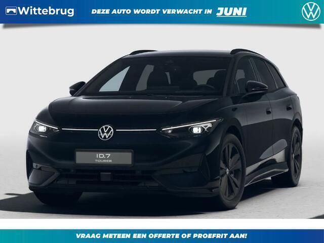 Zwart Nieuw 2025 VW ID.7 Pro Sedan | € 55.995 - Afbeelding 1/4