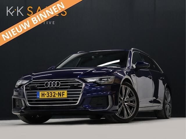 Blauw Gebruikt 2020 Audi A6 Design Stationwagen | € 31.940 (Eerlijke prijs) - Afbeelding 1/4