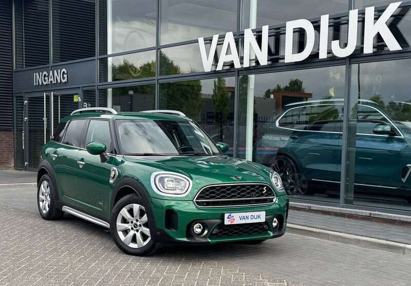 Groen, metallic lak Gebruikt 2021 Mini John Cooper Works Countryman SUV | € 27.850 (Super prijs) - Afbeelding 1/4