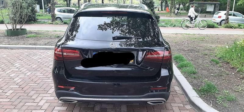 Zwart Occasion 2018 Mercedes GLC220 Premium Plus Stationwagen | € 22.500 - Afbeelding 1/4