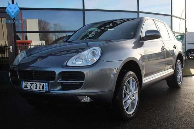 Grijs Occasion 2004 Porsche Cayenne SUV | € 8.295 (Eerlijke prijs) - Afbeelding 1/4