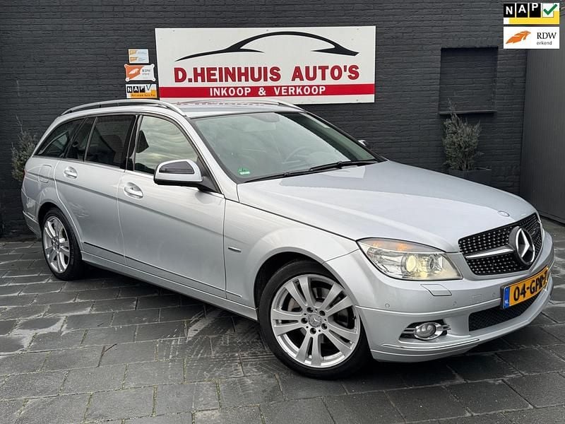 Grijs Gebruikt 2008 Mercedes C230 Avantgarde Stationwagen | € 6.490 (Eerlijke prijs) - Afbeelding 1/4