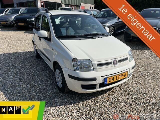 Wit, metallic lak Gebruikt 2010 Fiat Panda Hatchback | € 3.550 (Iets duurder) - Afbeelding 1/4