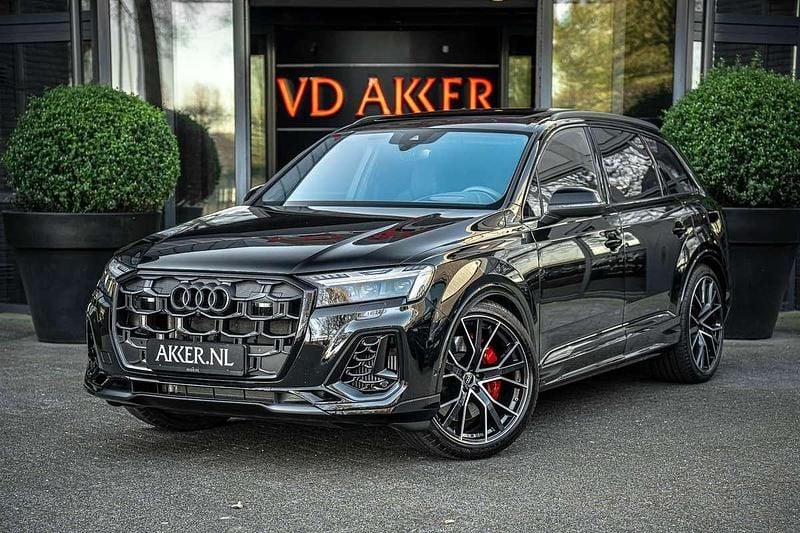 Zwart Nieuw 2025 Audi Q7 SUV | € 109.450 (Duur) - Afbeelding 1/4