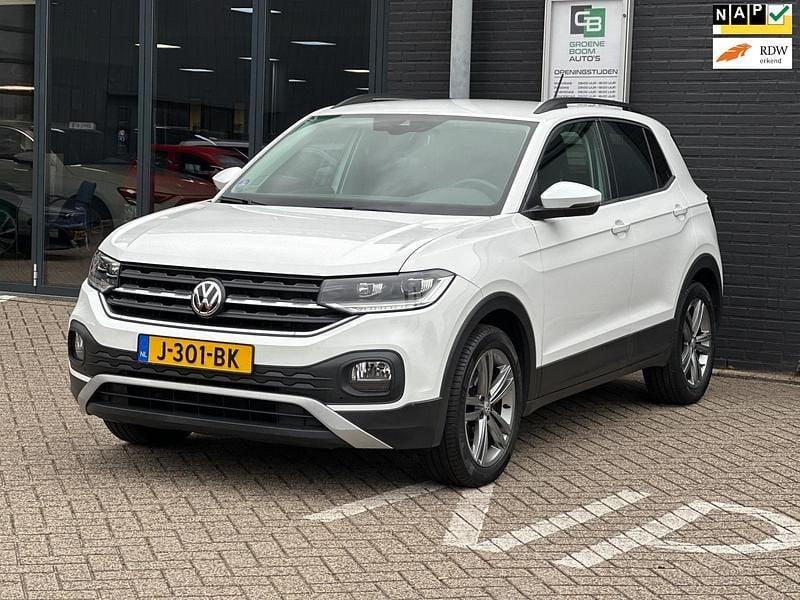 Wit Gebruikt 2020 VW T-Cross Life SUV | € 16.999 (Goede deal) - Afbeelding 1/4