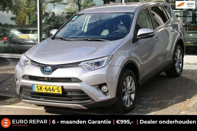 Grijs Gebruikt 2018 Toyota RAV4 Hybrid Plus SUV | € 23.995 (Super prijs) - Afbeelding 1/4