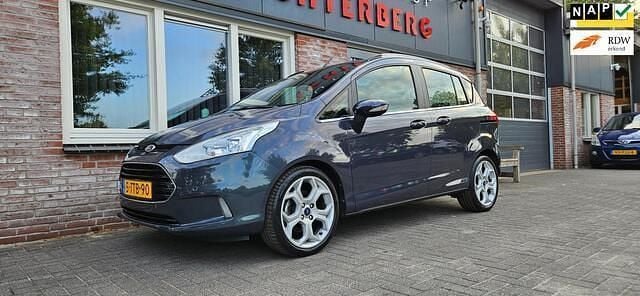 Grijs Gebruikt 2014 Ford B-MAX Titanium MPV | € 7.450 (Eerlijke prijs) - Afbeelding 1/4