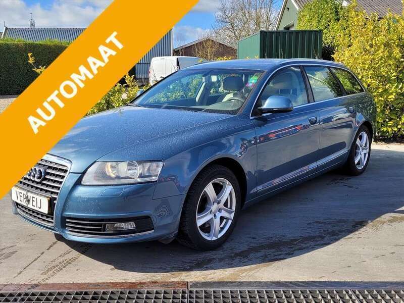 Blauw, metallic lak Gebruikt 2010 Audi A6 Business Stationwagen | € 4.850 (Goede deal) - Afbeelding 1/4