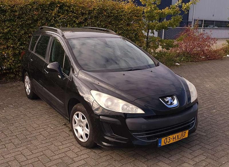 Occasion Peugeot 308 95 PK (69 kW) 2009 Zwart Stationwagen