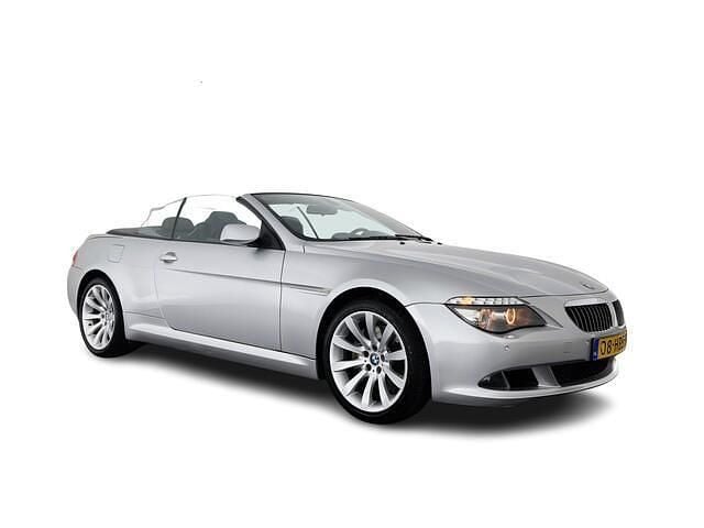 Grijs Gebruikt 2008 BMW 650 Cabriolet Luxury Line Cabriolet | € 14.945 - Afbeelding 1/4