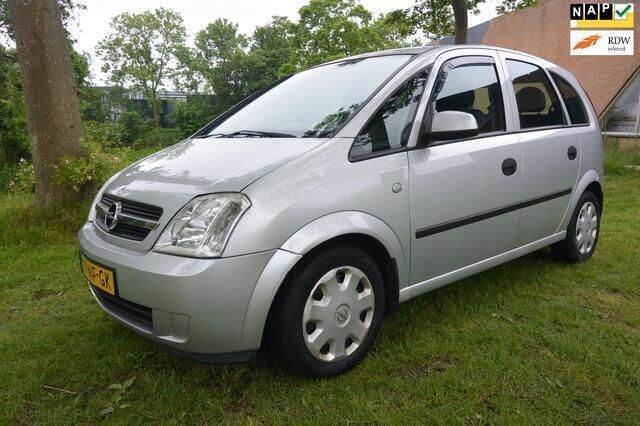 Grijs Gebruikt 2003 Opel Meriva Enjoy MPV | € 1.299 (Eerlijke prijs) - Afbeelding 1/4