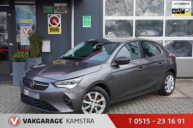 Grijs (metallic) Occasion 2020 Opel Corsa Elegance Hatchback | € 13.950 (Eerlijke prijs) - Afbeelding 1/3
