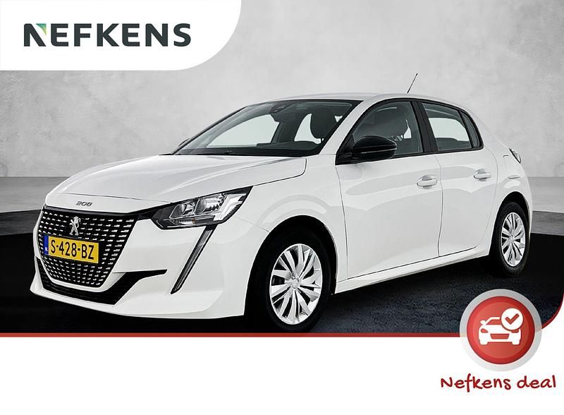 Wit Gebruikt 2023 Peugeot 208 Active Hatchback | € 14.900 (Eerlijke prijs) - Afbeelding 1/3