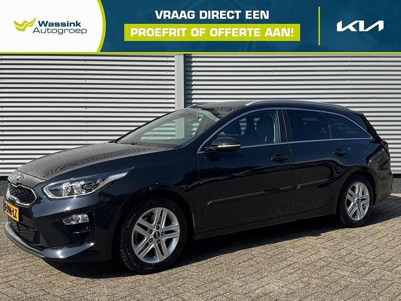 Zwart Gebruikt 2019 Kia Ceed Sportswagon Stationwagen | € 16.590 (Eerlijke prijs) - Afbeelding 1/4