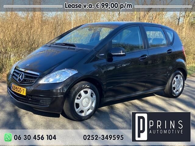 Zwart Gebruikt 2012 Mercedes A160 Business MPV | € 6.950 (Eerlijke prijs) - Afbeelding 1/4