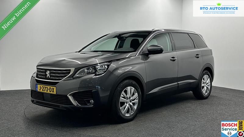 Grijs Gebruikt 2020 Peugeot 5008 Business-Line MPV | € 19.500 (Goede deal) - Afbeelding 1/4