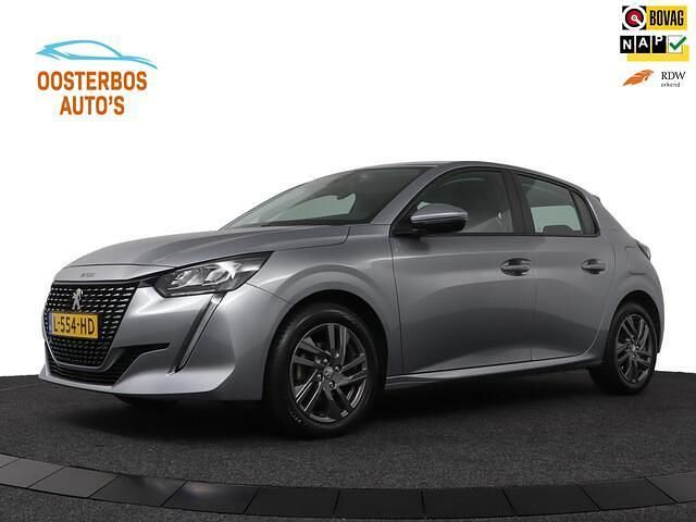 Grijs Gebruikt 2021 Peugeot 208 Active Hatchback | € 11.499 (Eerlijke prijs) - Afbeelding 1/4