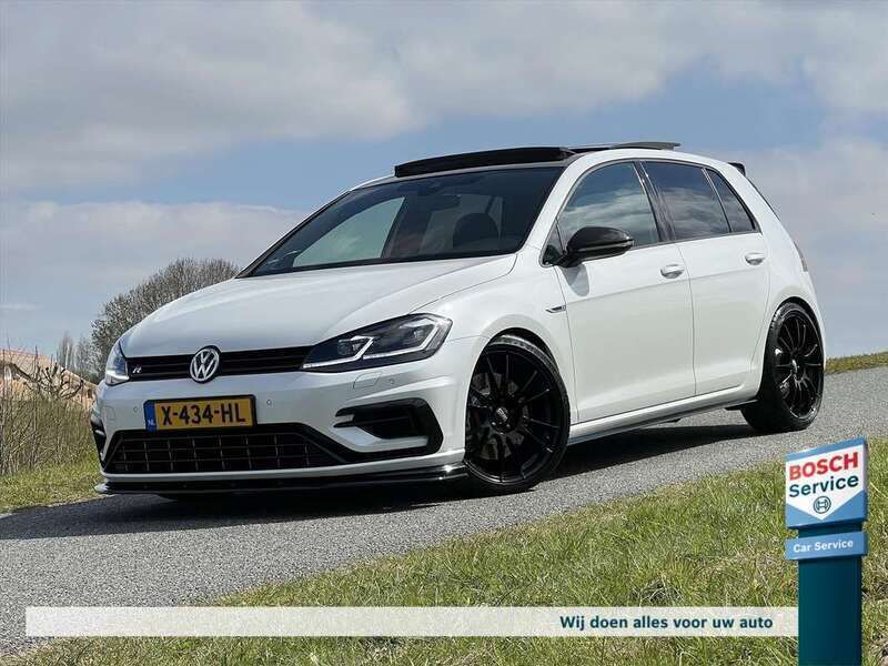 Wit Gebruikt 2018 VW Golf VII R Hatchback | € 34.500 - Afbeelding 1/4