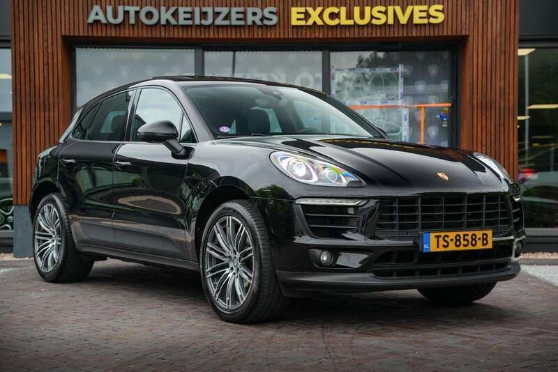 Zwart Gebruikt 2017 Porsche Macan SUV | € 29.900 (Super prijs) - Afbeelding 1/4