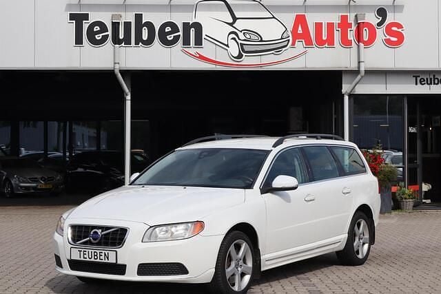 Occasion Volvo V70 Kinetic 215 PK (158 kW) 2013 Wit Stationwagen