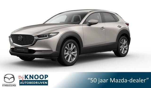 Beige Nieuw 2025 Mazda CX-30 Exclusive-Line SUV | € 41.890 (Eerlijke prijs) - Afbeelding 1/4