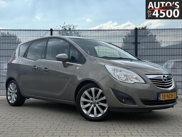 Bruin Gebruikt 2010 Opel Meriva Cosmo MPV | € 2.999 (Goede deal) - Afbeelding 1/4