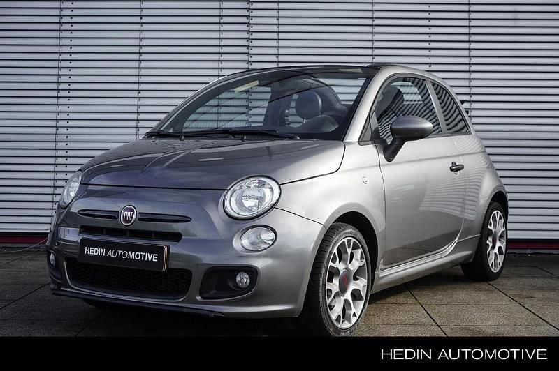Grijs Gebruikt 2013 Fiat 500C Sport Cabriolet | € 7.945 (Super prijs) - Afbeelding 1/4