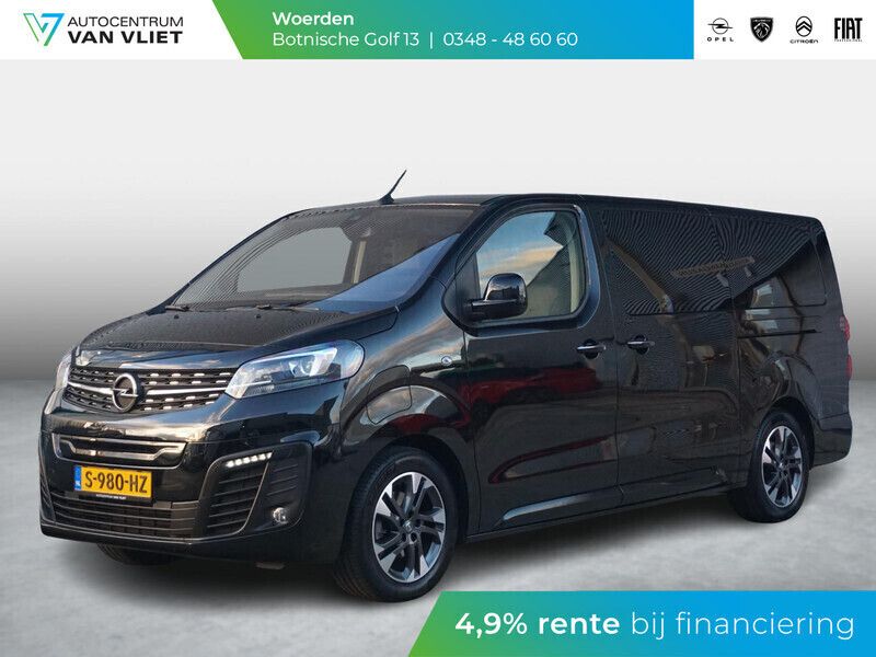 Zwart Gebruikt 2023 Opel Zafira Life Van | € 48.340 - Afbeelding 1/4