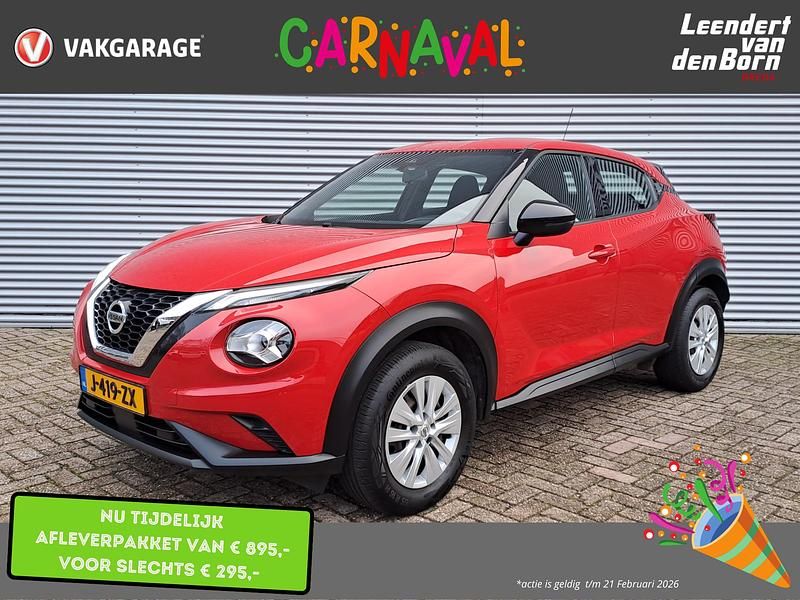 Occasion Nissan Juke Visia 117 PK (86 kW) 2020 Rood metallic SUV