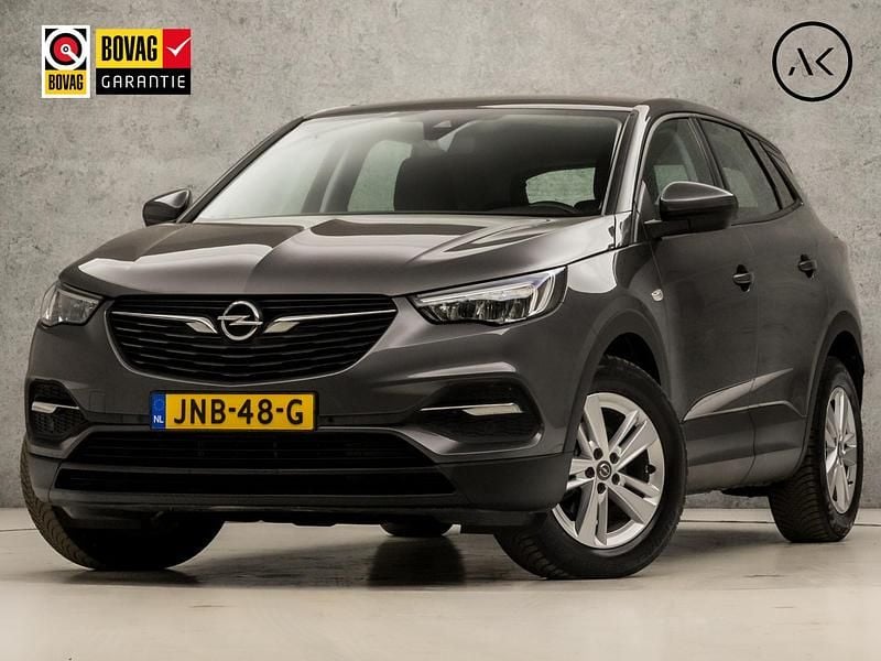 Grijs Occasion 2021 Opel Grandland X Sport SUV | € 18.445 (Goede deal) - Afbeelding 1/4