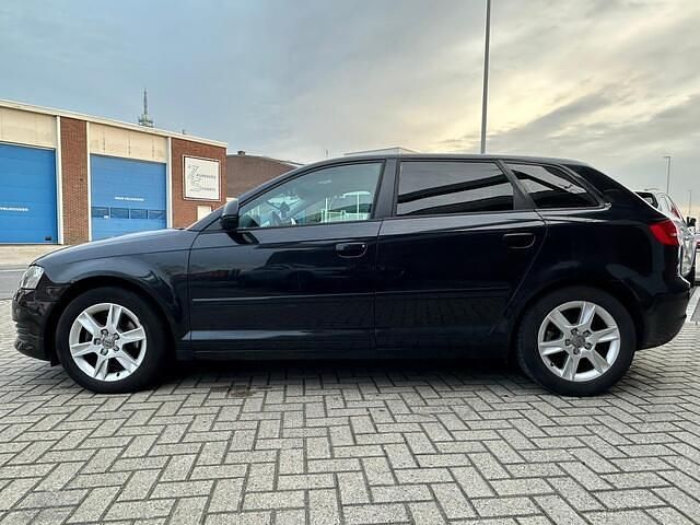 Occasion Audi A3 Sportback Attraction 125 PK (91 kW) 2009 Zwart Hatchback