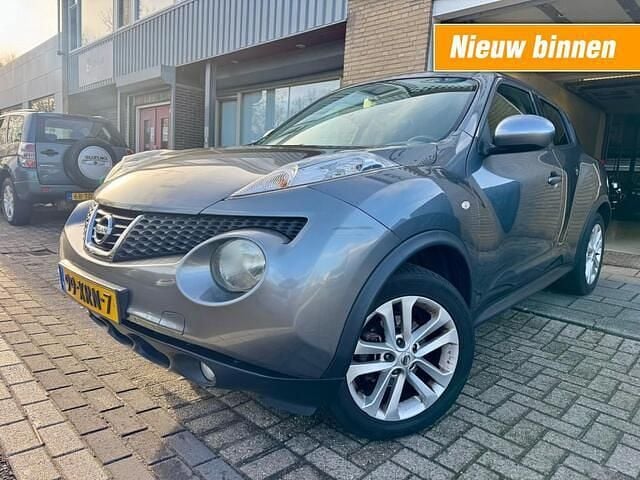 Grijs Occasion 2012 Nissan Juke Acenta SUV | € 5.995 (Eerlijke prijs) - Afbeelding 1/4