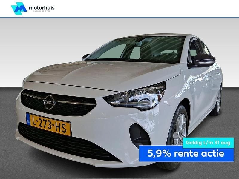 Wit Gebruikt 2021 Opel Corsa Edition Hatchback | € 13.425 (Eerlijke prijs) - Afbeelding 1/4