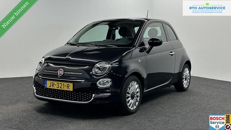 Zwart Gebruikt 2016 Fiat 500 Hatchback | € 7.300 (Eerlijke prijs) - Afbeelding 1/4