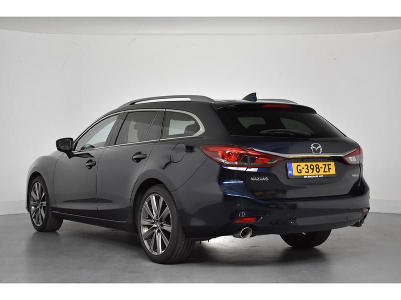 Occasion Mazda 6 Luxury 195 PK (143 kW) 2019 Blauw Stationwagen